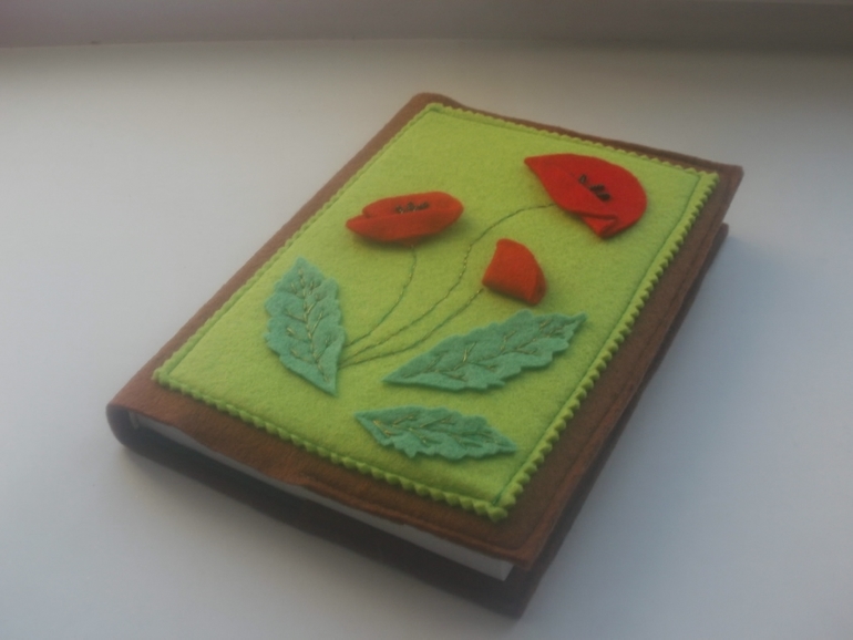 Фетровые обложки для ежедневников