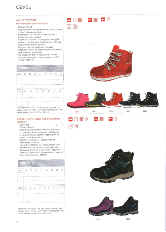 Reima сезон 14/15 свободный склад