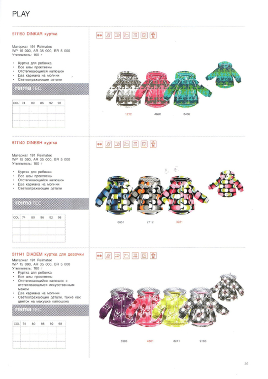 Reima сезон 14/15 свободный склад