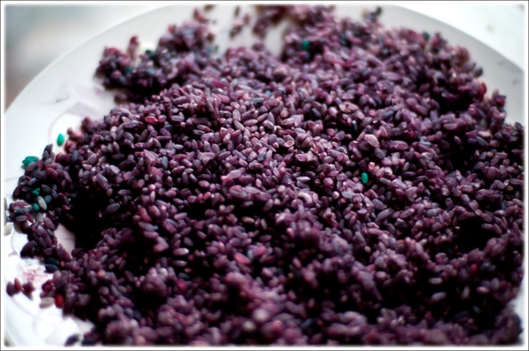 Цветной рис