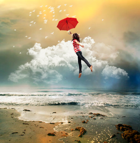 Контрольное задание № 50. Создание романтического коллажа