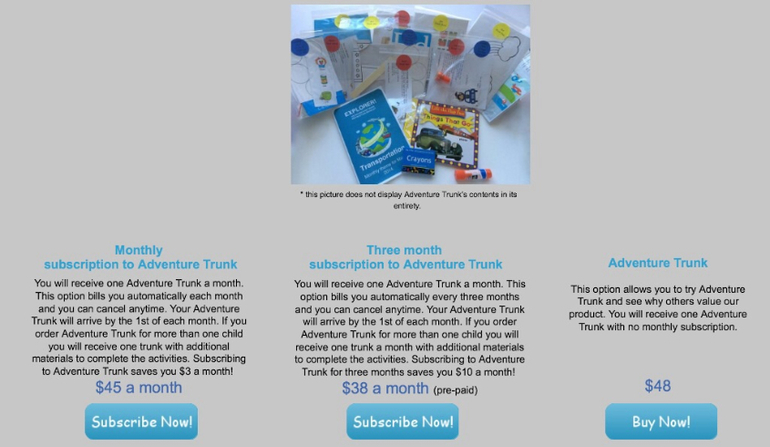 Подписка на развивающие игрушки и занятия:)