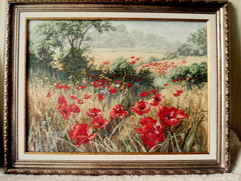 Оформила свои последние работы