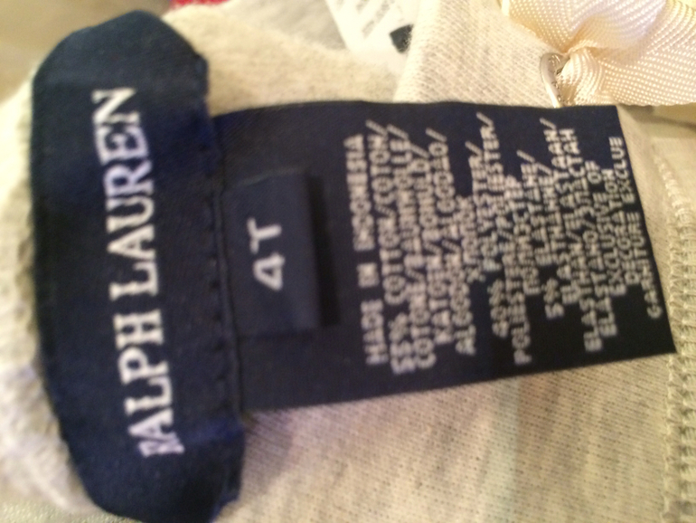 Ralph Lauren 4t.-950р.