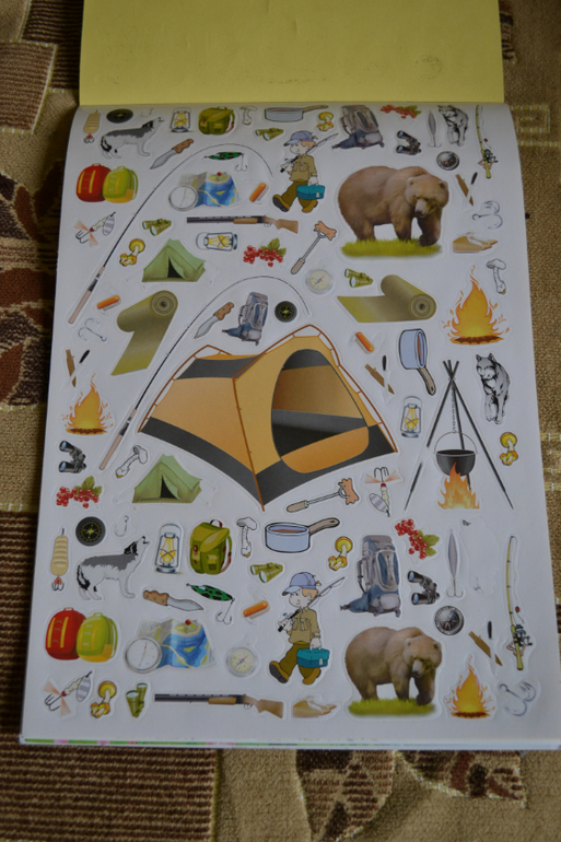 Большой обзор или ТОП-25 журналов с наклейками для сына