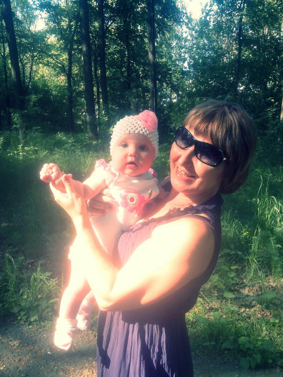 Нашей принцессе  4 месяца))) (отчет за месяц+много ФОТО)