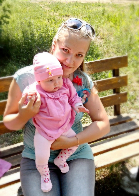 Нашей принцессе  4 месяца))) (отчет за месяц+много ФОТО)