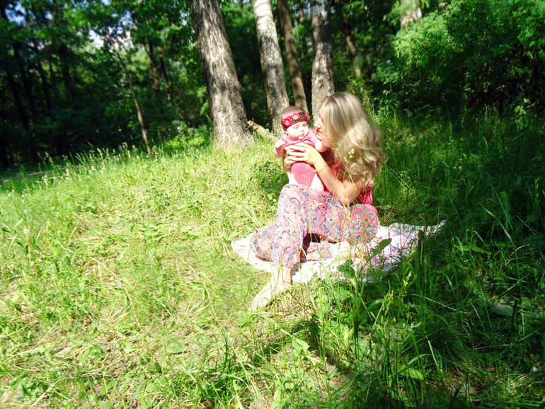 Нашей принцессе  4 месяца))) (отчет за месяц+много ФОТО)