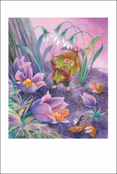 Сказочные открытки Ольги Ионайтис