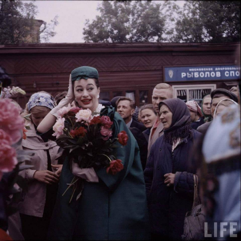 Dior в Москве в 1959)))