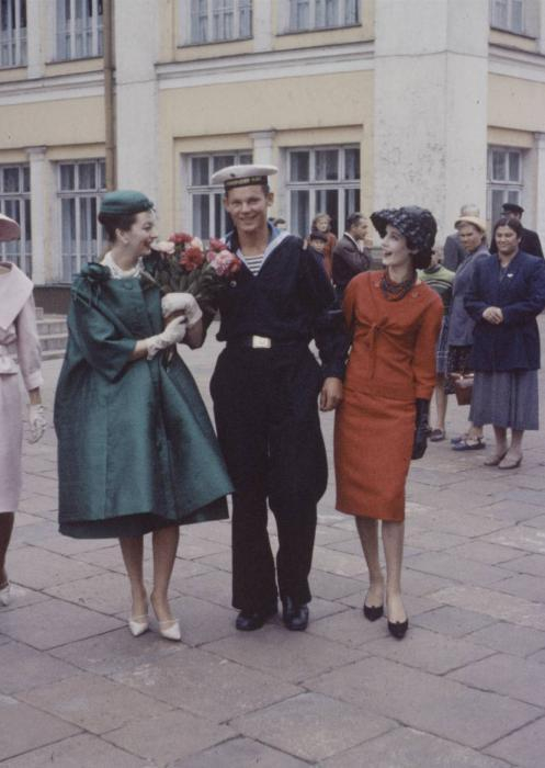 Dior в Москве в 1959)))