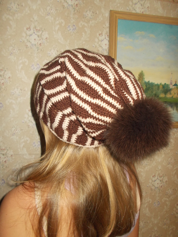 Шапка для сестрёнки)