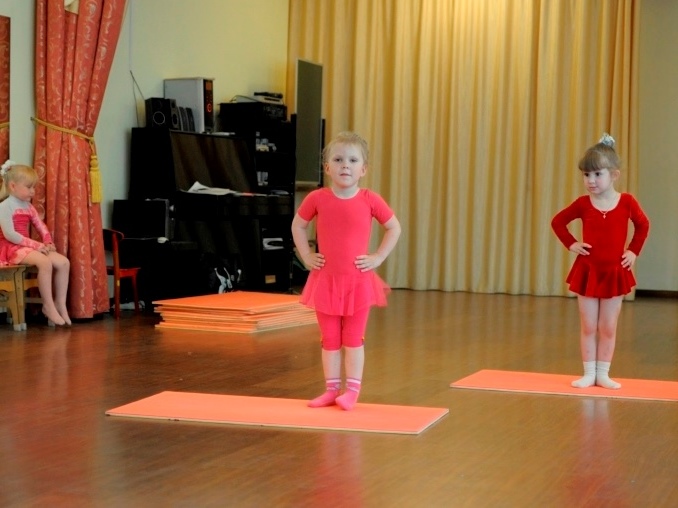 Гимнастика (открытый урок)