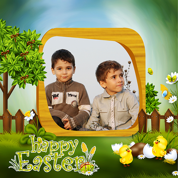 Happy Easter by Lissa Designs
