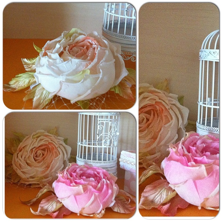 МК по шелковым цветам