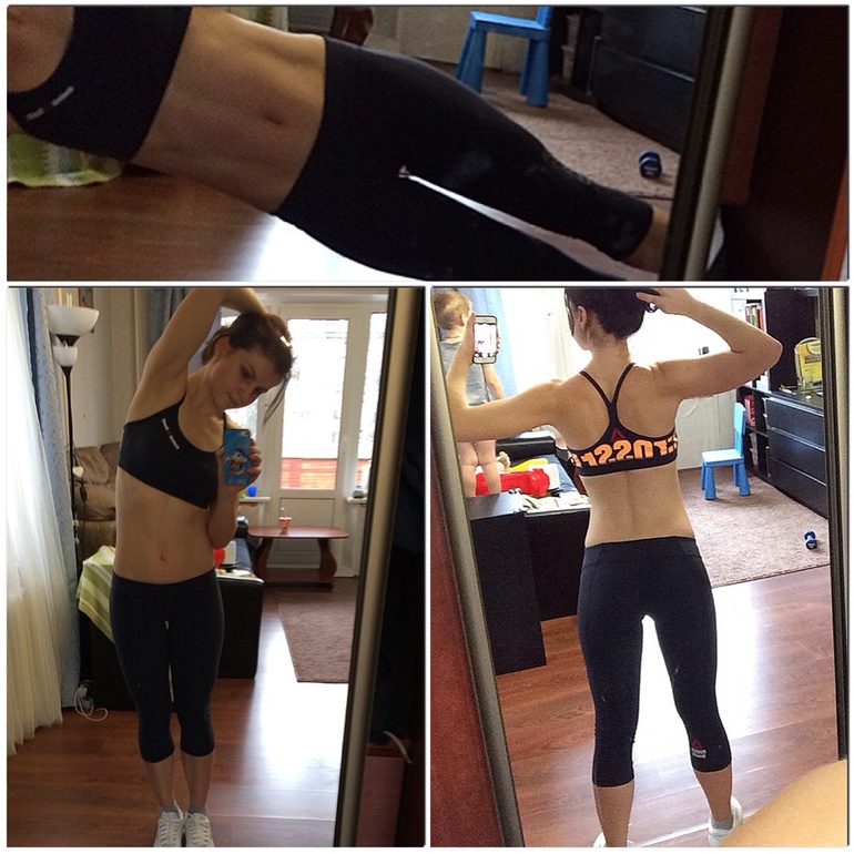 Через несколько дней ровно месяц моим тренировка !