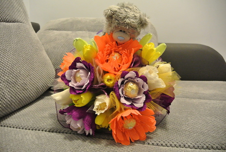 К 8 марта трудилась для знакомых! Делала подарки.