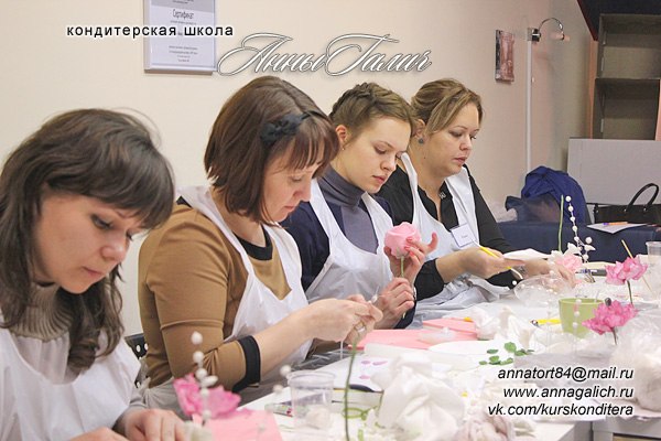 Кусры по сахарным цветам г.Иркутск. 5 - 7 апреля.