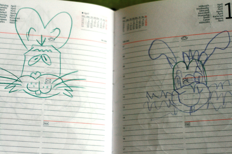 Рисование и игральный кубик