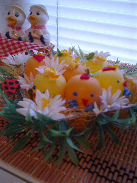 Пасхальные цыплята