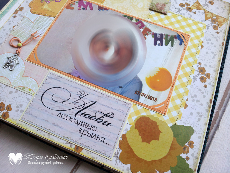 Мужской фотоальбом и по совместительству признание в любви мужу