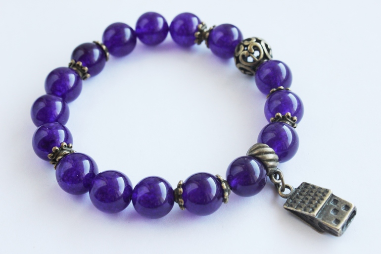 Комплект браслетов "Фиолетовый"