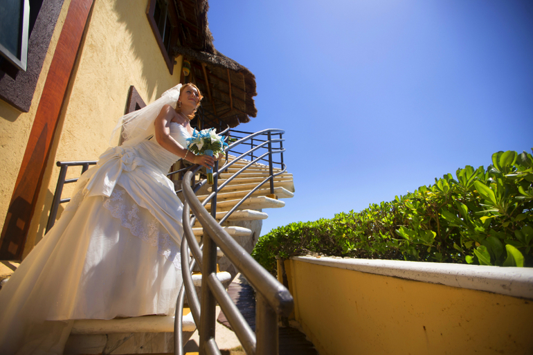 Наша свадебная церемония в Мексике