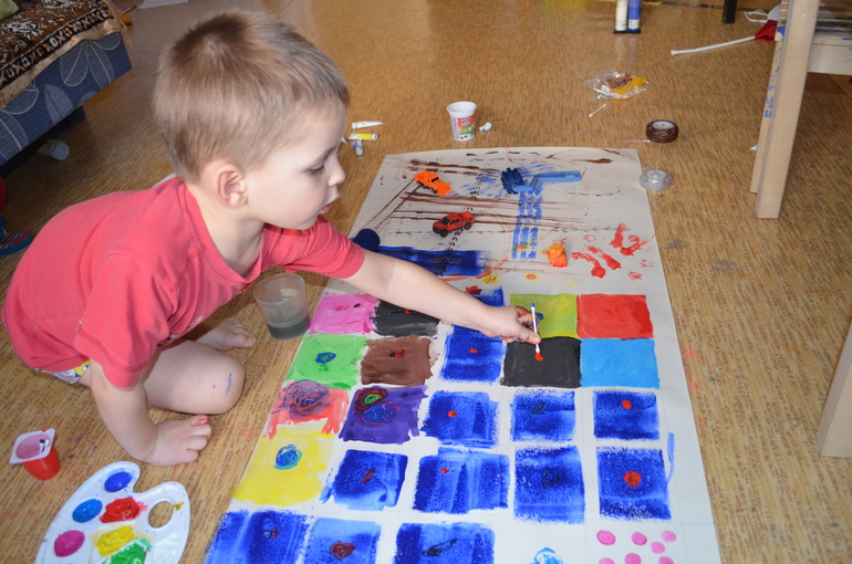 Вот и мы порисовали...