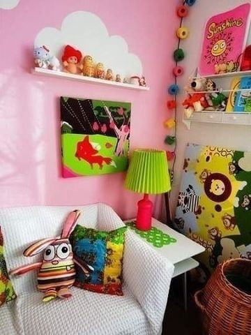 Делаем красивые облакав детской