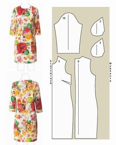 Как построить выкройку платья?