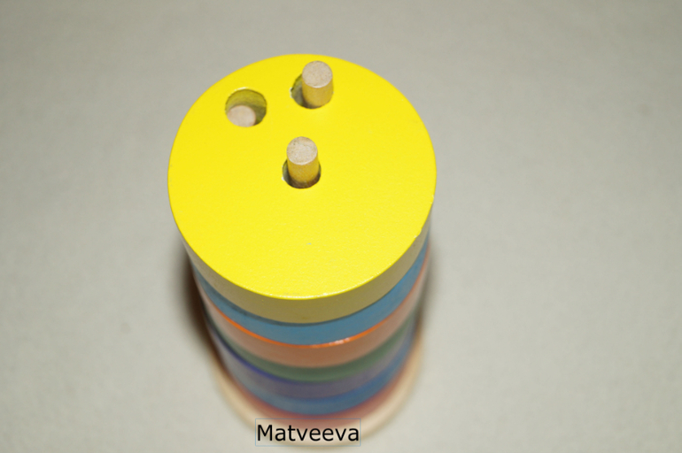 Наши деревянные игрушки 10 мес - до 1,7 . Часть 6.