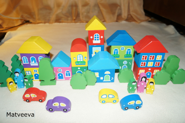 Наши деревянные игрушки 10 мес - до 1,7 . Часть 6.