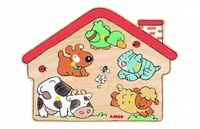 Наши деревянные игрушки 10 мес - до 1,7 . Часть 5 - рамки-вкладыши