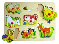 Наши деревянные игрушки 10 мес - до 1,7 . Часть 5 - рамки-вкладыши