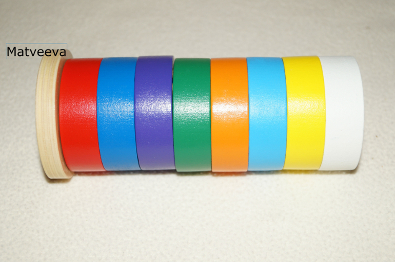 Наши деревянные игрушки 10 мес - до 1,7 . Часть 6.