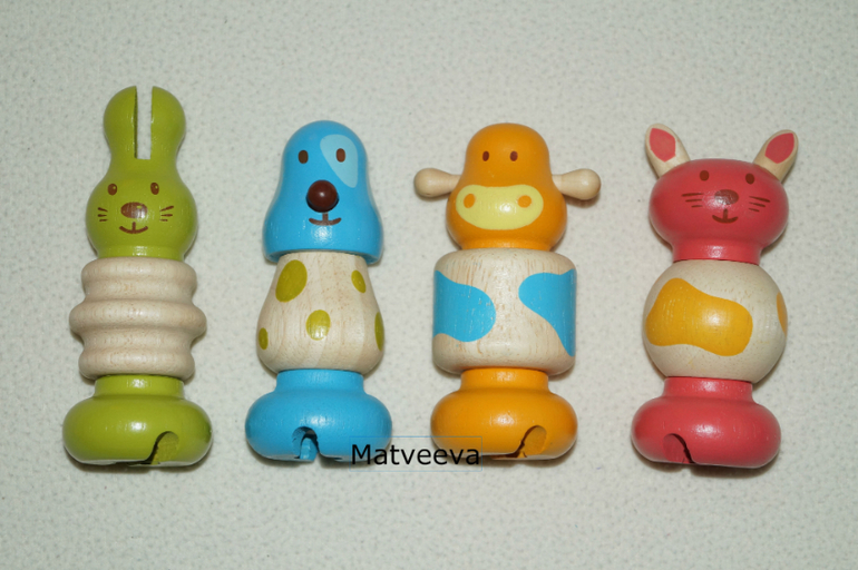 Наши деревянные игрушки 10 мес - до 1,7
