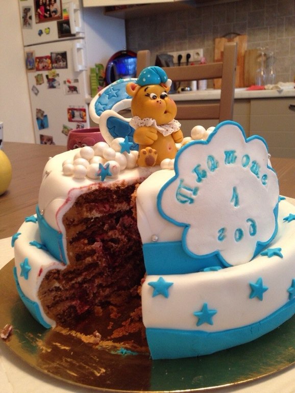 Торты из мастики.