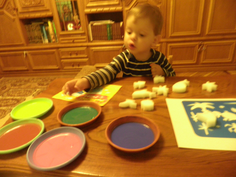 Вечение поделки