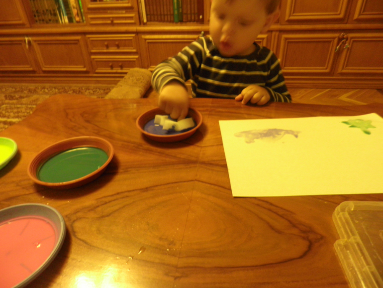 Вечение поделки