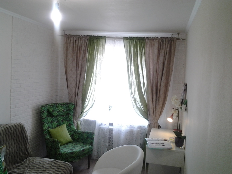 Очень нужна помощь в выборе штор комната подростка! фото под катом