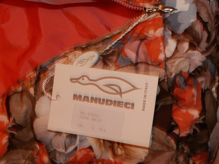 Пристрой пух Manudieci зима 2013-2014
