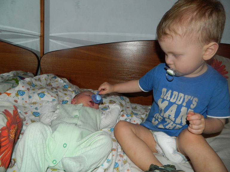 О нашей семье и обещанный рассказик о погодках