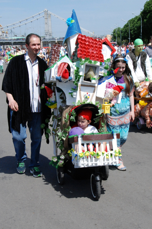 Парк Горького и Парад колясок 2014