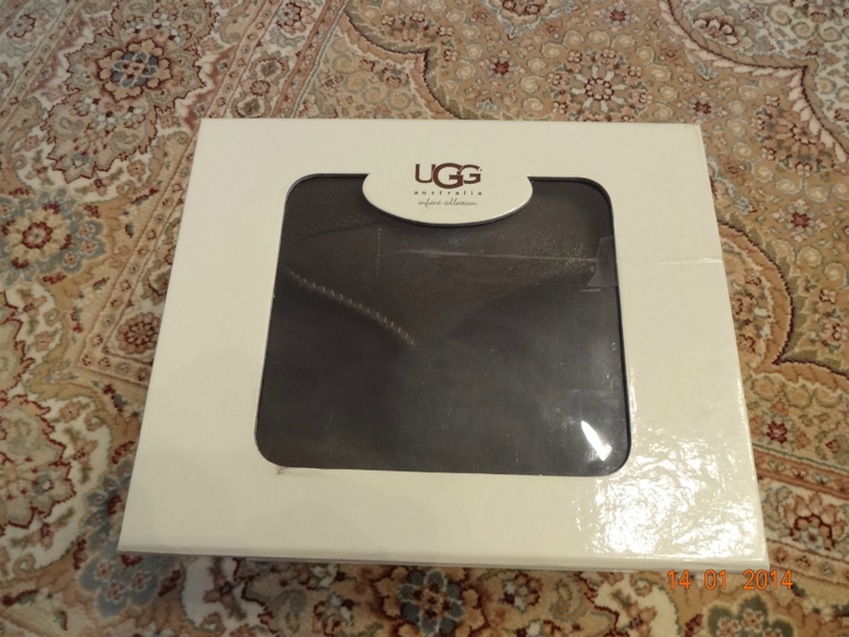 Новые детские Ugg размер us L (рос 23) коричневые