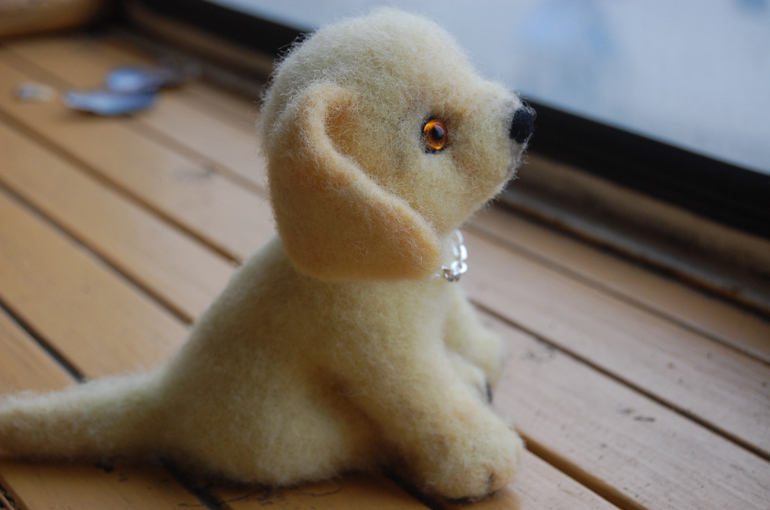 Наконец-то щенок! )))