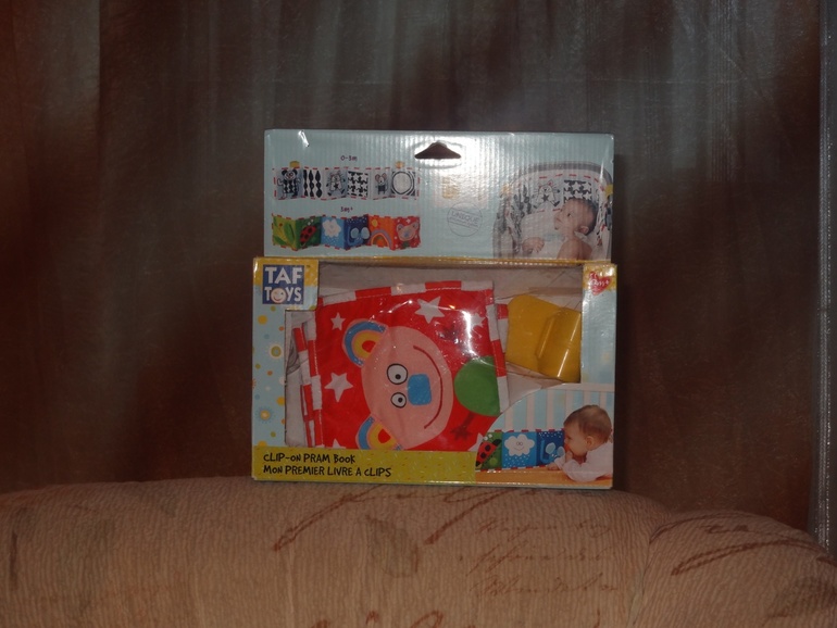 Развивающая книжка с клипсами Taf Toys