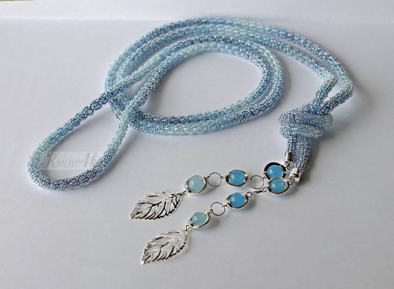 Лариат "Листочки прохлады"