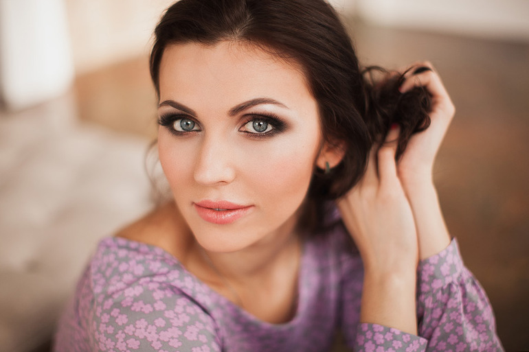 Весенняя фотосессия в студии