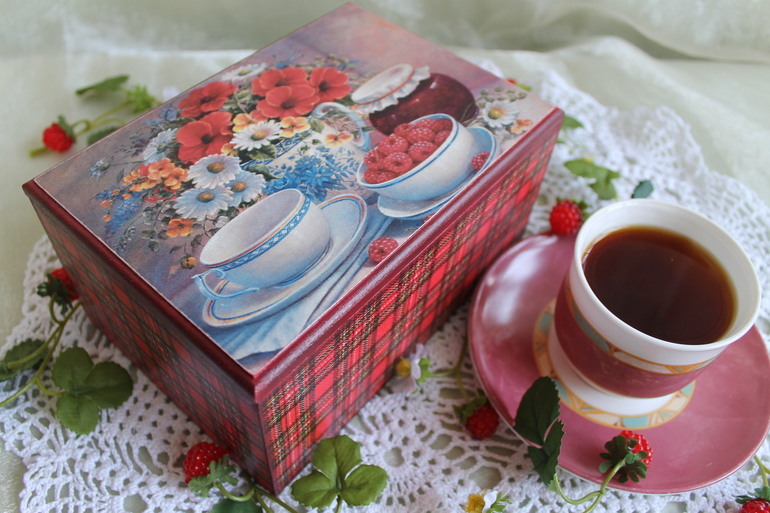 Чайная шкатулка