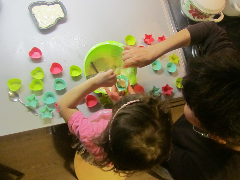 Готовим с детьми. Маффины и панкейки.